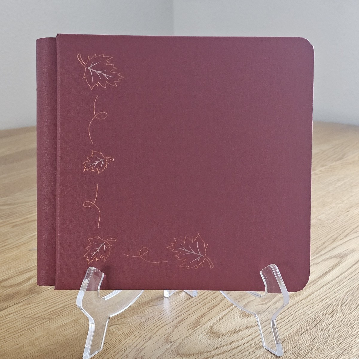 Creative Memories 7x7 Orange Flex Hinge Coverset Scrapbook Album