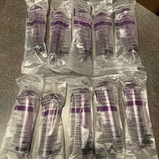 10  NEW - McKesson Piston Irrigation Syringe Flat Top w/ ENFit Tip 60CC EXP 2026