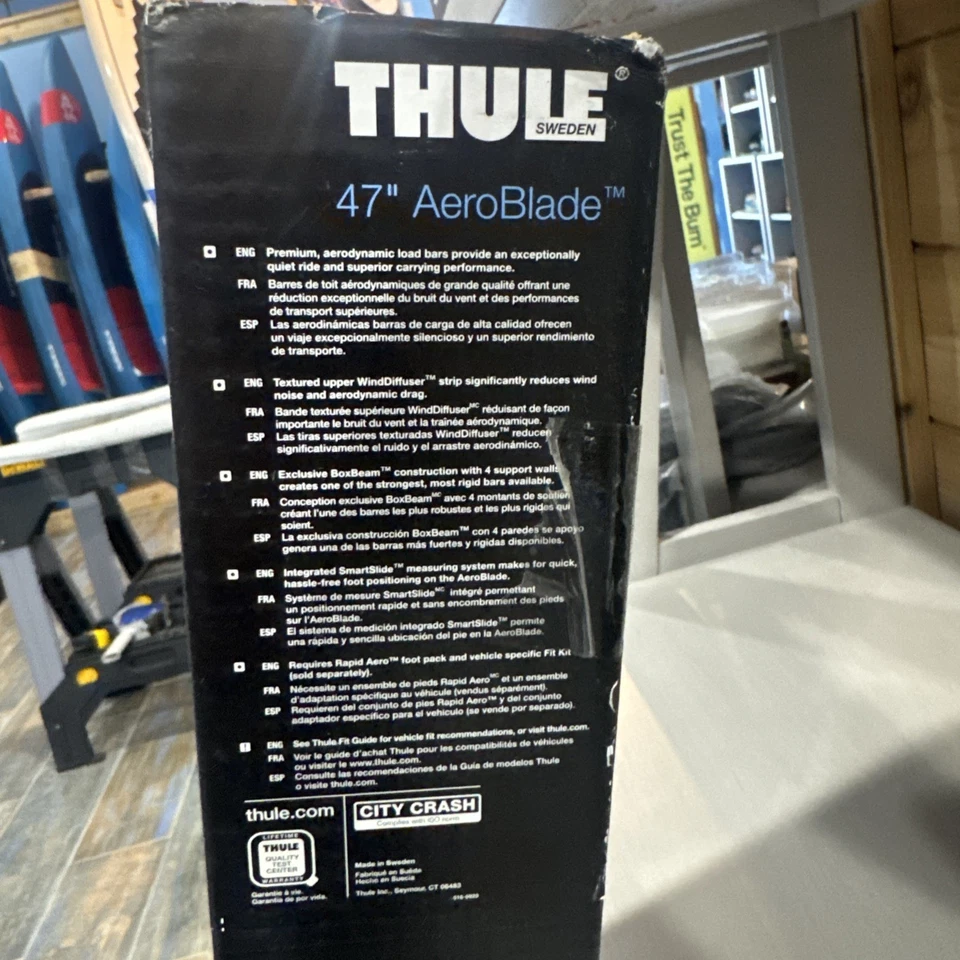 "Barras portaequipajes de techo Thule ARB47 47"" Foto 4 de 4