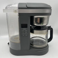 KitchenAid KCM1209DG 12 Cup Drip Coffee Maker With Spiral Showerhead Gray Tested