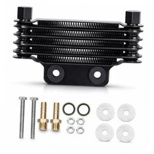 Motorcycle Oil Cooler - Universal Engine Oil Cooler - Radiator Accessory