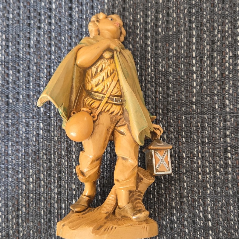 Fontanini Nativity Figure Boy With Lantern 5in 1987 Christmas MPN 144