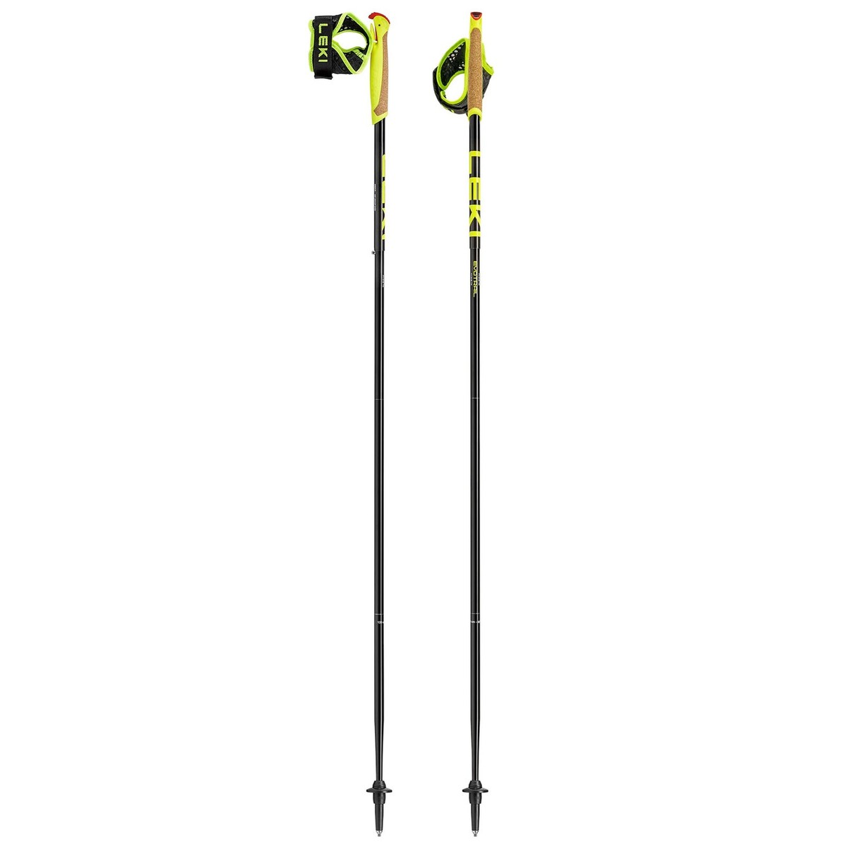 LEKI Evotrail FX.One TA Black/Dark Anthracite/Neon Yellow Trail
