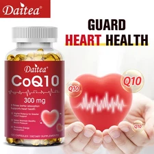 COQ 10 300mg Heart Health Support, Increase Energy & Stamina 120 Capsules