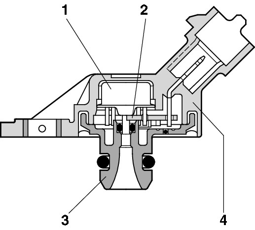 1X Bosch 0 261 230 110 Sensor Kraftstoffdruck FüR Volvo-image