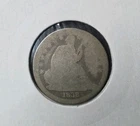 1838 10c Seated Liberty Silver Dime