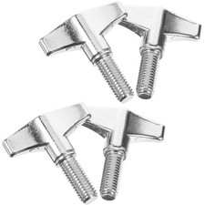 Drum Cymbal Stand Wing Nut Screw Set Drum Rack Accessory 1.61x1.57x0.43 Inch