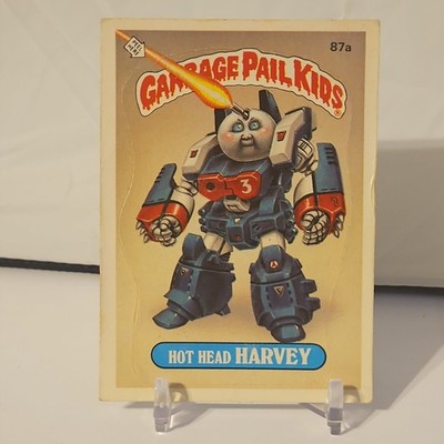 1986 Garbage Pail Kids Hot Head Harvey 
