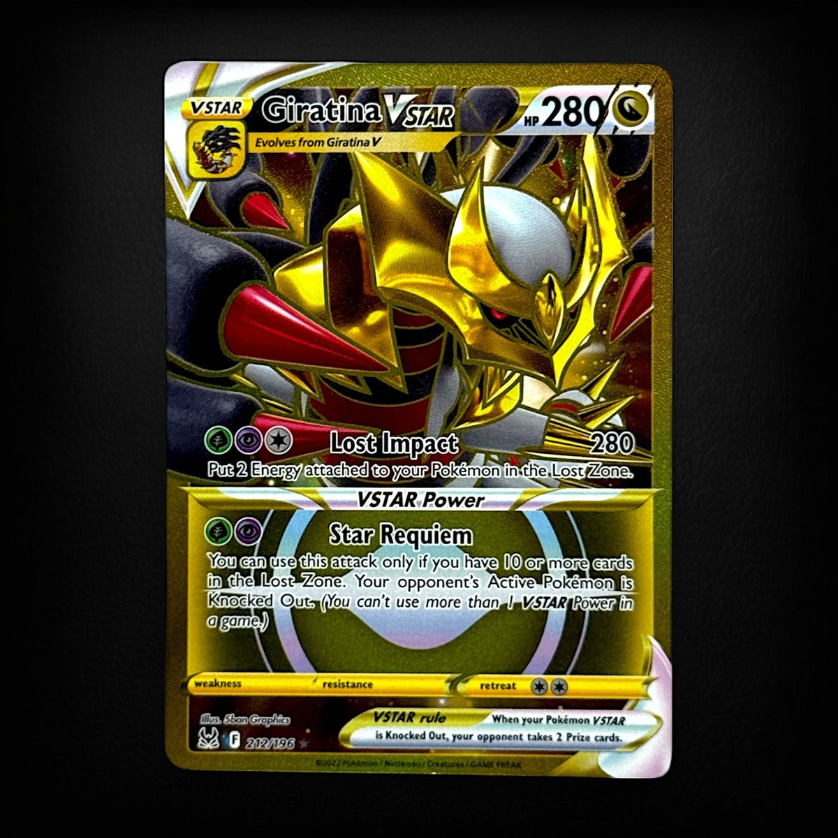 ポケモン - Giratina Vstar Giratina VSTAR GG69/70 - Crown Zenith Galarian Gallery