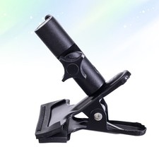 Flashlight Mount Clip Photography Reflector with Clamp Stand Background