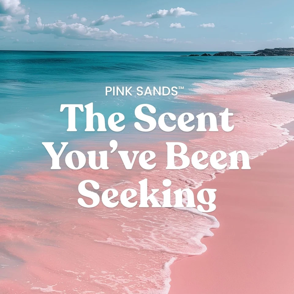 Vela perfumada Yankee frasco grande com até 150 horas de tempo de queima, areias rosa, 22 oz - Imagem 2 de 4