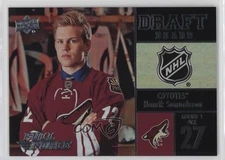 2015 Full Force Draft Board Foil Rookies Henrik Samuelsson #DB-HS Rookie RC 0i6