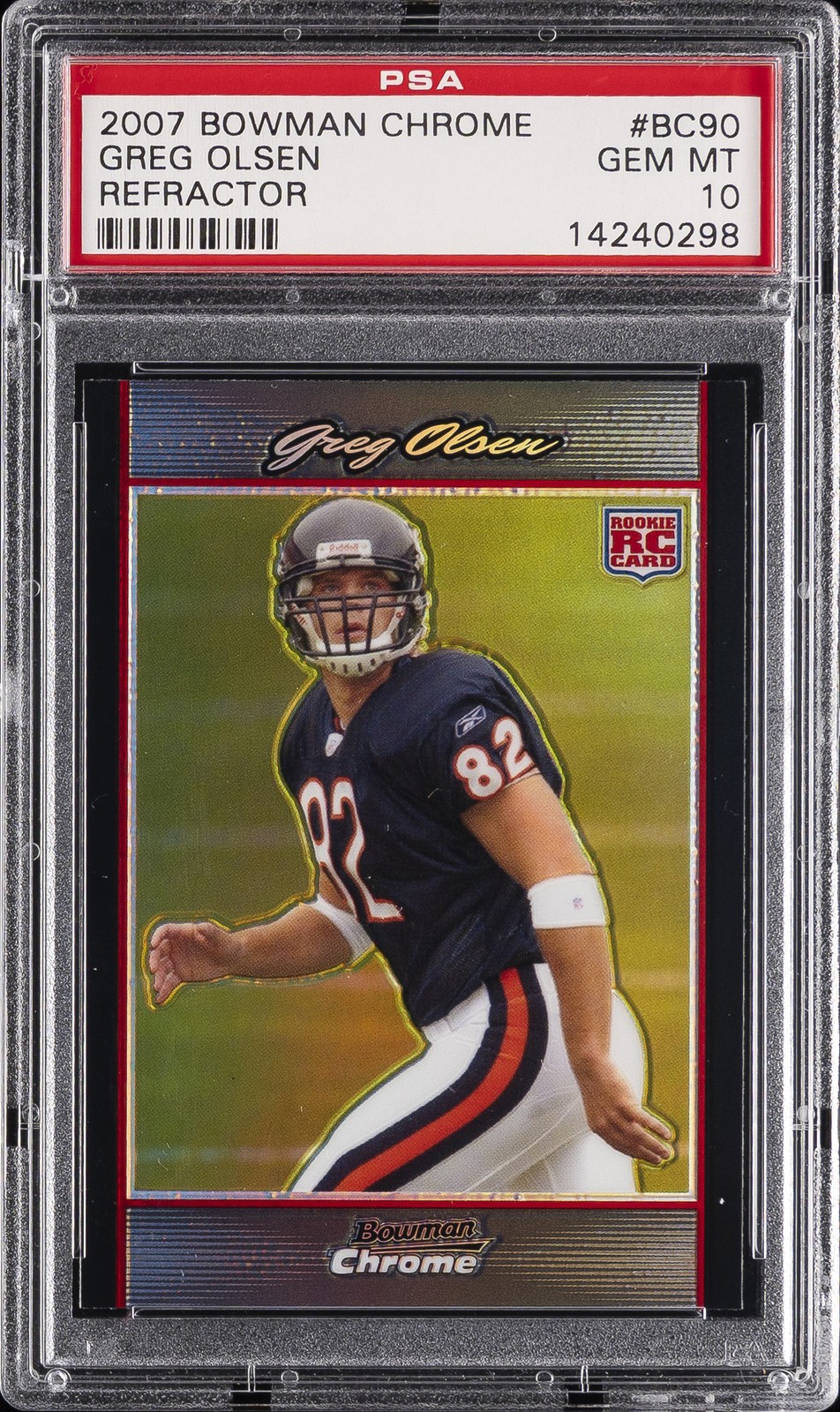 Greg Olsen Bowman Chrome #BC90 Refractor
