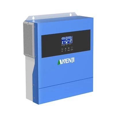 ANENJI 4200W 24V On/Off Grid Hybrid Solar Inverter MPPT 100A Charger Controller 500VDC