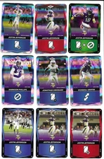 2025 MATTEL UNO MINNESOTA VIKINGS 21 FOOTBALL CARDS
