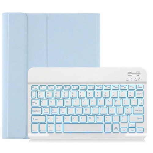 For iPad 7/8/9th Gen 10.2"/Air 3/Pro 10.5" Backlit Touchpad Keyboard Case Cover - Picture 54 of 109