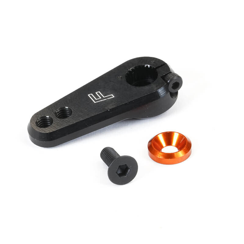 Fastrax 25T Black Aluminium Servo Horn (Savox/Futaba) - FAST311B