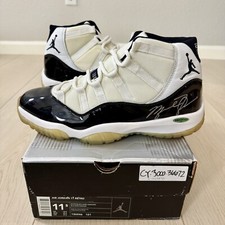 Michael Jordan Autographed Nike Air Jordan 11 Retro Concord 2000 Shoes UDA ✅