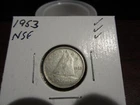 1953 NSF - Canada 10 cent - Canadian silver dime -
