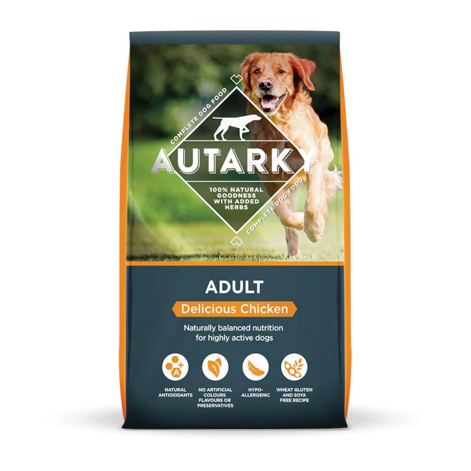 Autarky Adult Delicious Chicken Dry Dog Food 12kg
Opens in a new window or tab