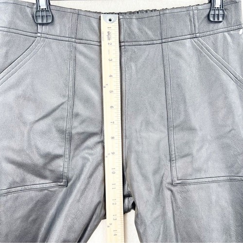 SPANX Women's Leather like Jogger pants Size L NEW - Picture 8 of 9