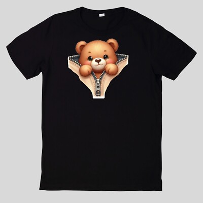 T-Shirt Niedliches Tier Baumwolle Fun Spaß Sprüche Lustig Cartoon