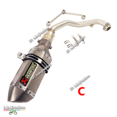 For Yamaha Zuma 125 BWS 125 Full Exhaust System Front Pipe 51mm