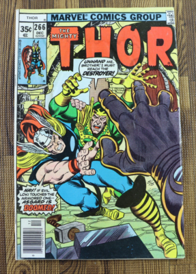 1977 Marvel Comics THOR #266 VG | eBay