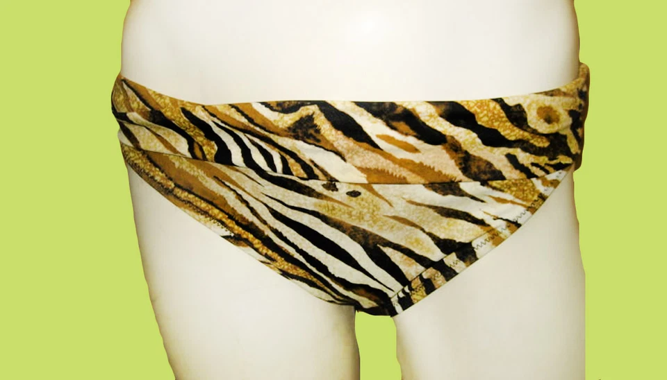 NUEVO GOTTEX SAVANNAH animal print HALTER BIKINI TRAJE DE BAÑO CONJUNTO TRAJE DE BAÑO TALLA 8 Foto 2 de 4