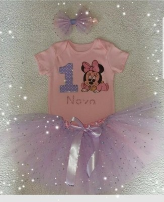 minnie mouse 1st birthday outfit ebay