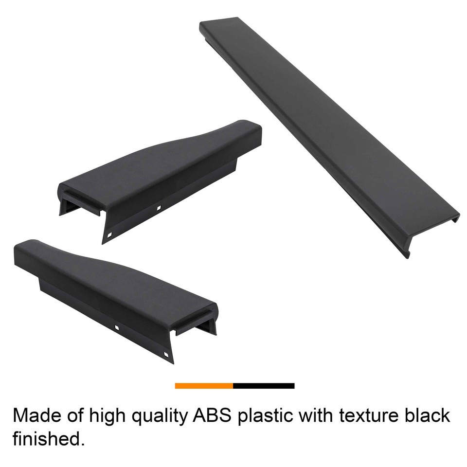 F250 Tailgate With Step Tailgate Trim Cap For 08-16 Ford F250 F350 - 3-Piece Black Plastic Molding Tailgate Step For F150 - Foto 10