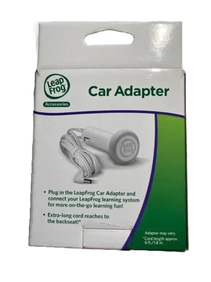 NEW Leap Frog Car Adapter Charger Works with LeapPad Ultra LeapReader - Image 2 of 2