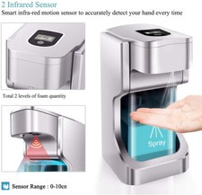 500ML Automatic Alcohol Dispenser Sprayer Bot...