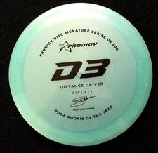 Prodigy - Luke Humphries 500 D3 distance driver disc GREAT SKY DISC GOLF