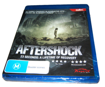 Aftershock - Wendy Zhang - Super Rare Aus Release - Blu-Ray New Sealed Region B
