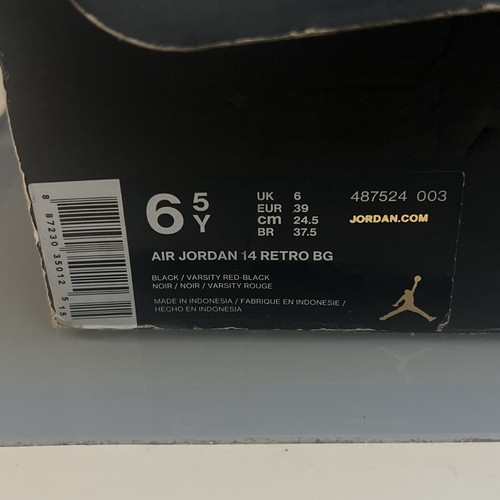 Size 6.5 - Air Jordan 14 Retro 2018 Last Shot With Original Box - Picture 3 of 24