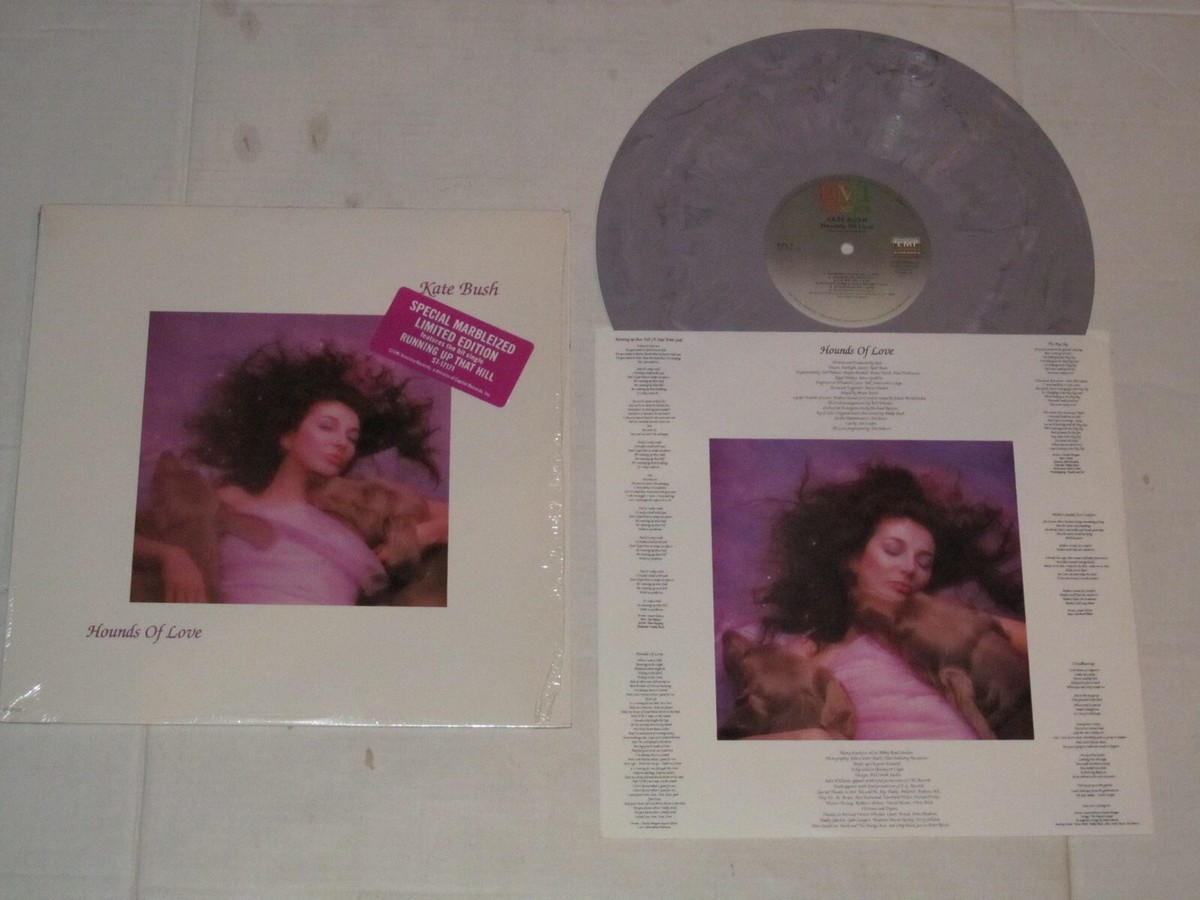 KATE BUSH-HOUNDS OF LOVE-LIMITED EDITION MARBLEIZED EMI