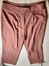 Nasty Gal Pink Wide Leg Dress Pants Size 8 Business Casual Professional Chic