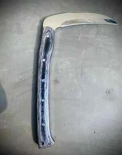 Custom Handmade Carbon Steel Full Tang Kama Traditional Okinawan W/Sheath