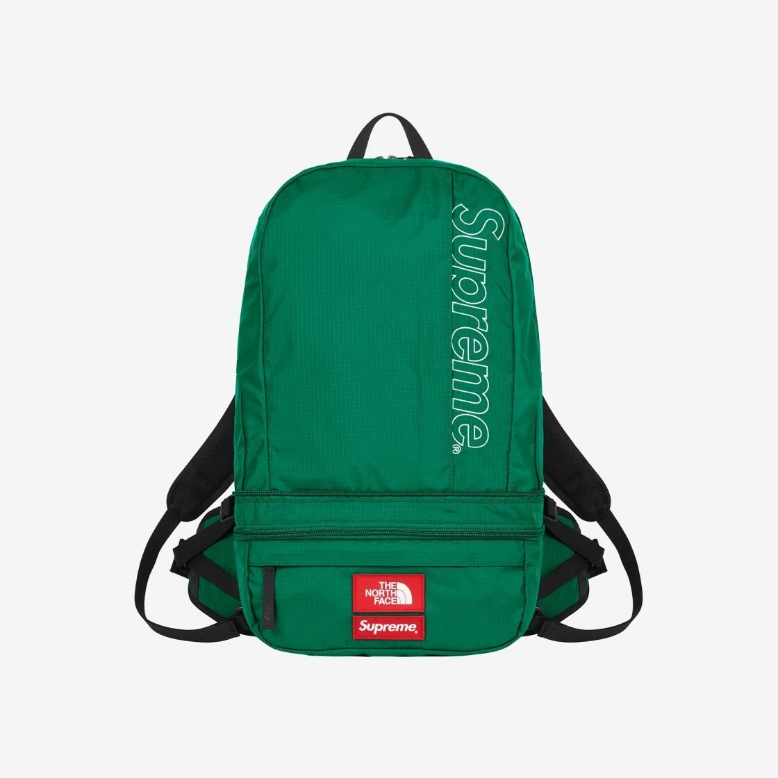 Sac à dos convertible Supreme x The North Face Trekking + sac à la taille vert foncé  