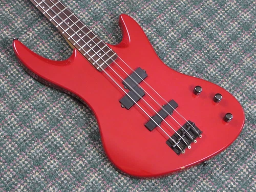 2000 DeArmond by Guild Pilot 4 String Bass Red! w/gigbag