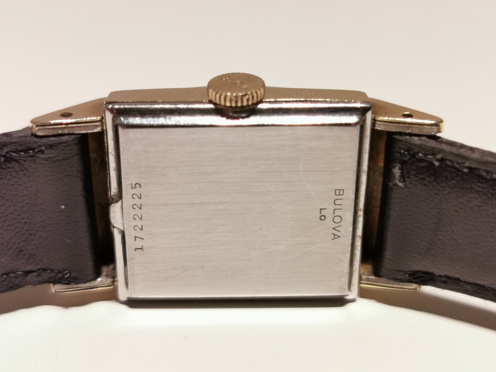 VINTAGE RARE NICE RECTANGULAR USA GOLD PLATED MEN… - image 9