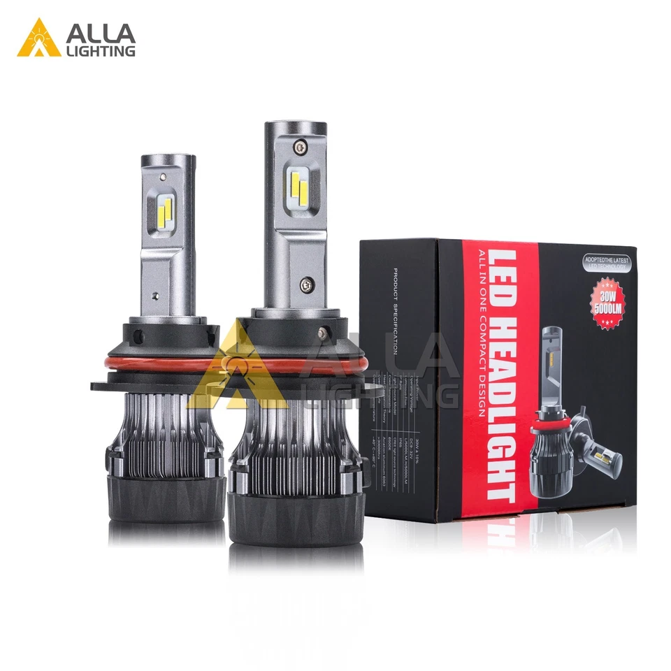 Allá Lighting 9007 Faro LED Alto Bajo Doble haz Bombilla para Ford F Super Duty Foto 4 de 4