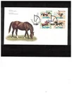CANADA 1999 4 HORSES  (BIG BEN, etc)  se-ten BL/4 on FDC MNH  #1791+ BOX 547