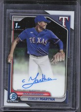 2024 Bowman Chrome #CPA-CM Curley Martha 1st Chrome Prospect Auto RG45