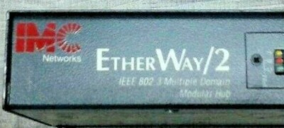 EtherWay/2 IEEE 802.3 Multiple Domain Modular Hub by IMC Networks (16 Port)