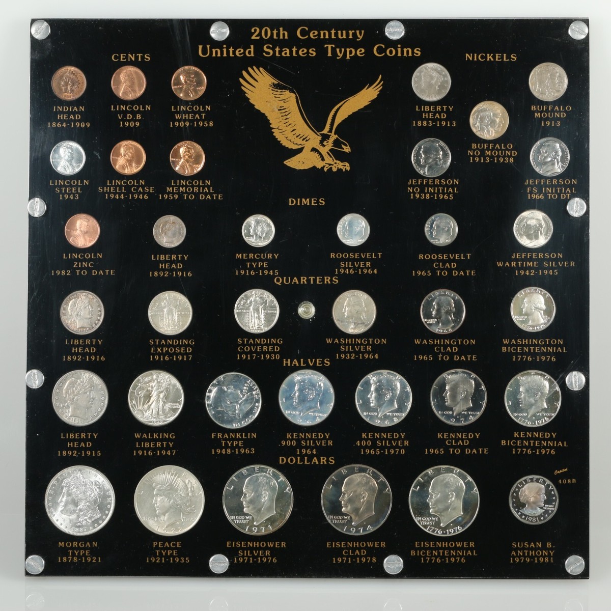 アメリカ　コインアルバム　U.S 20th CENTURY TYPE COINS 1901-1988 US Twentieth Century Type Coins collection 29