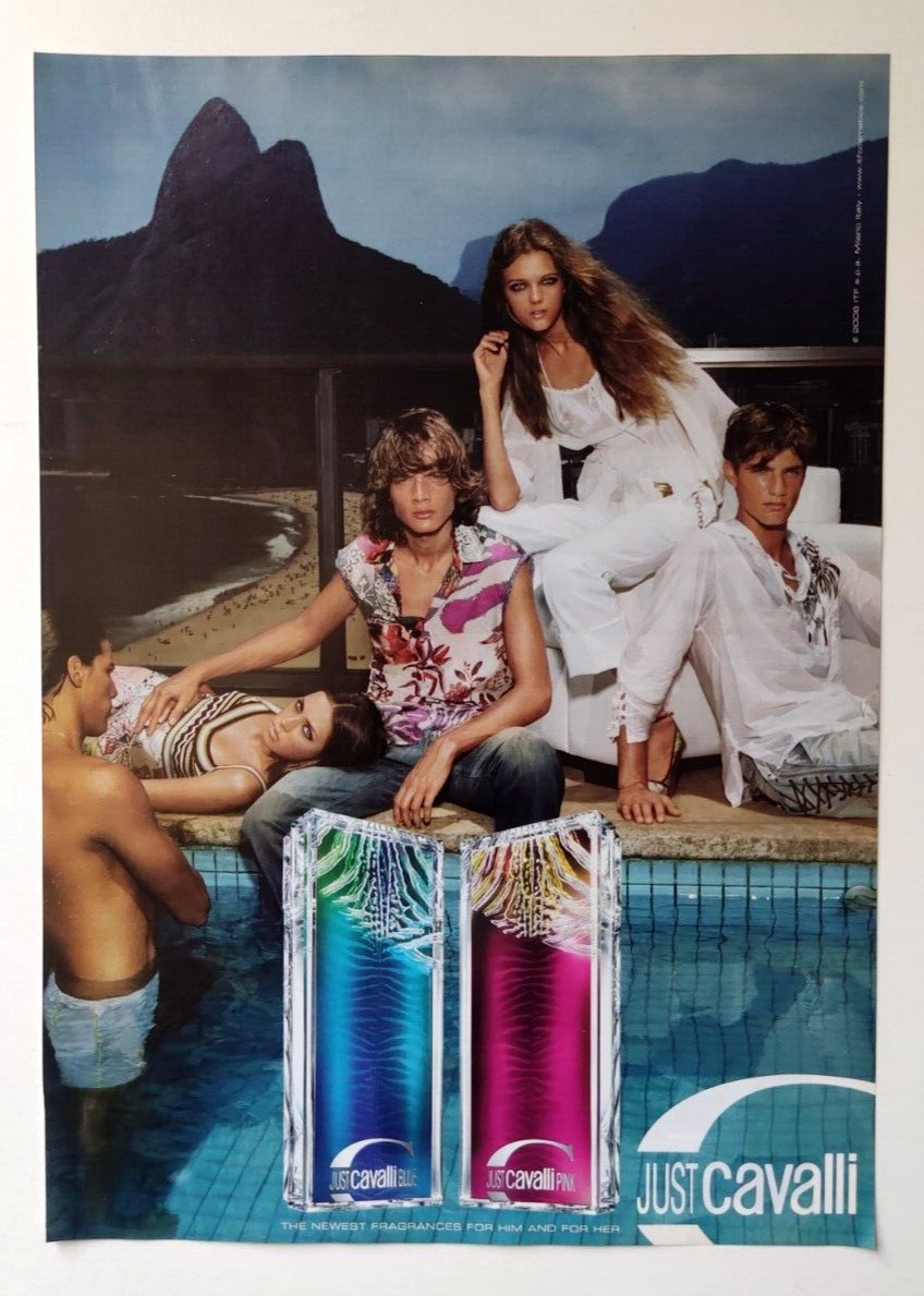 Pubblicita' Advertising Werbung Just Cavalli Profumo Roberto Cavalli 2006 (R1)
