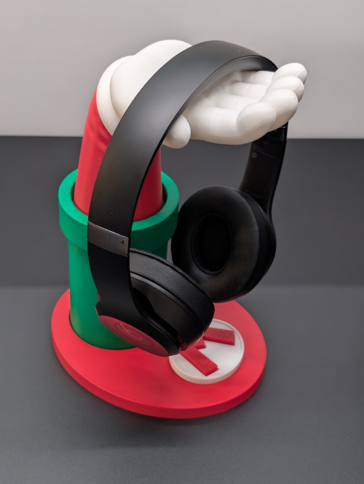 Supporto Cuffie Mario in PLA Eco - Stand Headset Gaming Alta Stabilità - 1