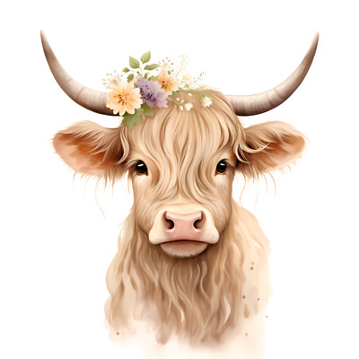 XXL 18X18 car sticker highland cow 2 sticker weatherproof vinyl sticker